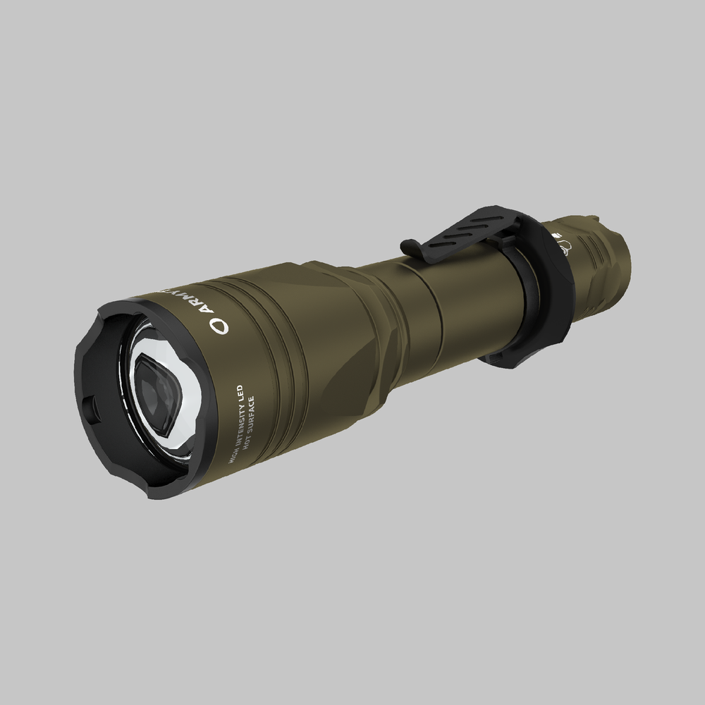 Тактический фонарь Armytek Dobermann Pro Magnet USB Olive (теплый свет)
