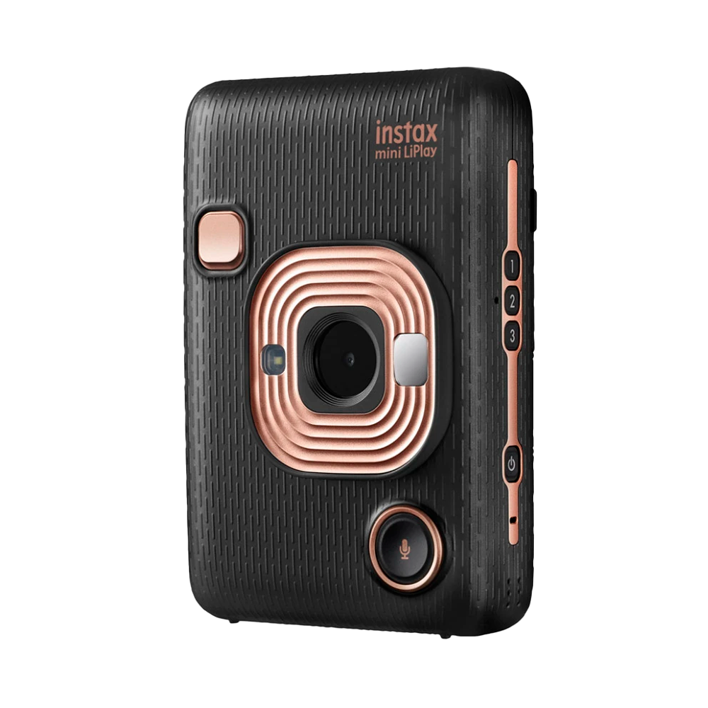Фотоаппарат мгновенной печати Fujifilm Instax Mini LiPlay, Elegant Black (Черный)