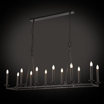 Люстра подвесная 12*Е14 CL471265 чёрный Маркиз Citilux