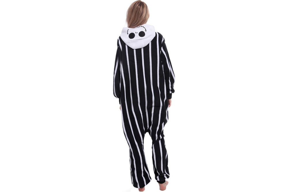 Кигуруми Funfur Fleece Скелетон L