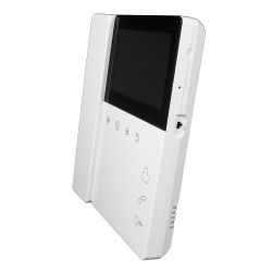 Монитор видеодомофона TANTOS Elly (белый) с трубкой, TFT LCD, экран 4,3"