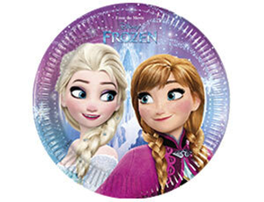 Распродажа Тарелка Frozen Сев сияние 20см 8шт.