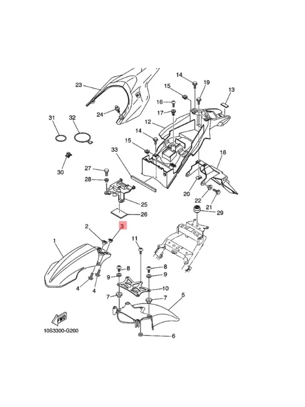 Втулка для мотоциклов и скутеров 90387-087L0-00