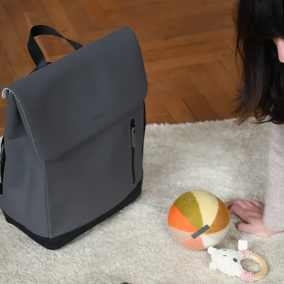 Сумка для мамы Beaba Oslo Backpack Mineral Grey