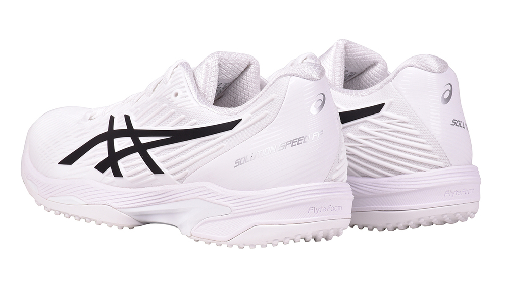 Мужские кроссовки теннисные Asics Solution Speed FF 2 Grass - белый, черный