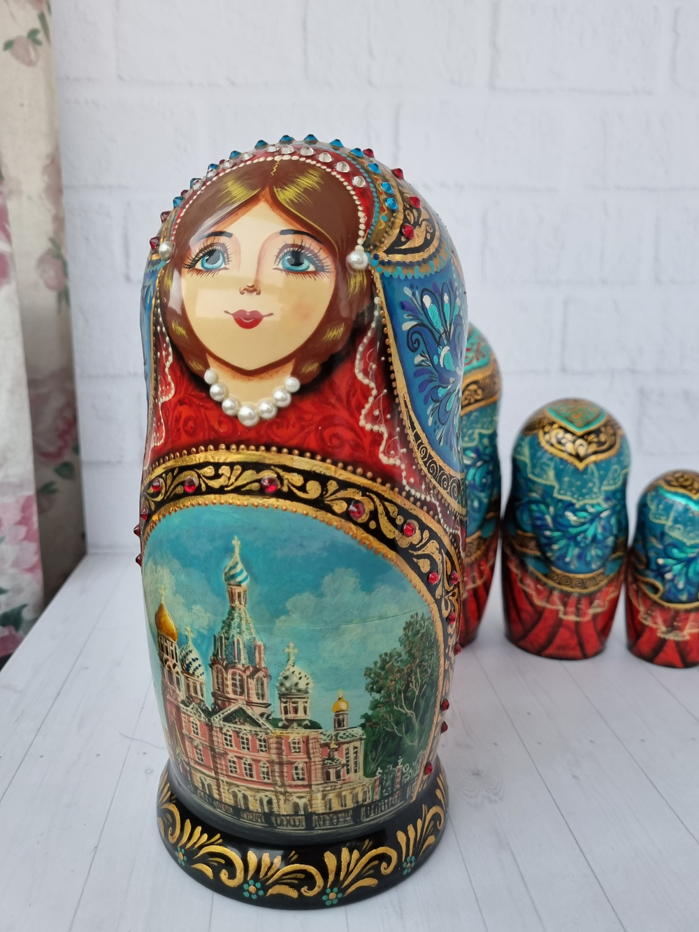 Матрешка "Санкт-Петербург" 7 мест