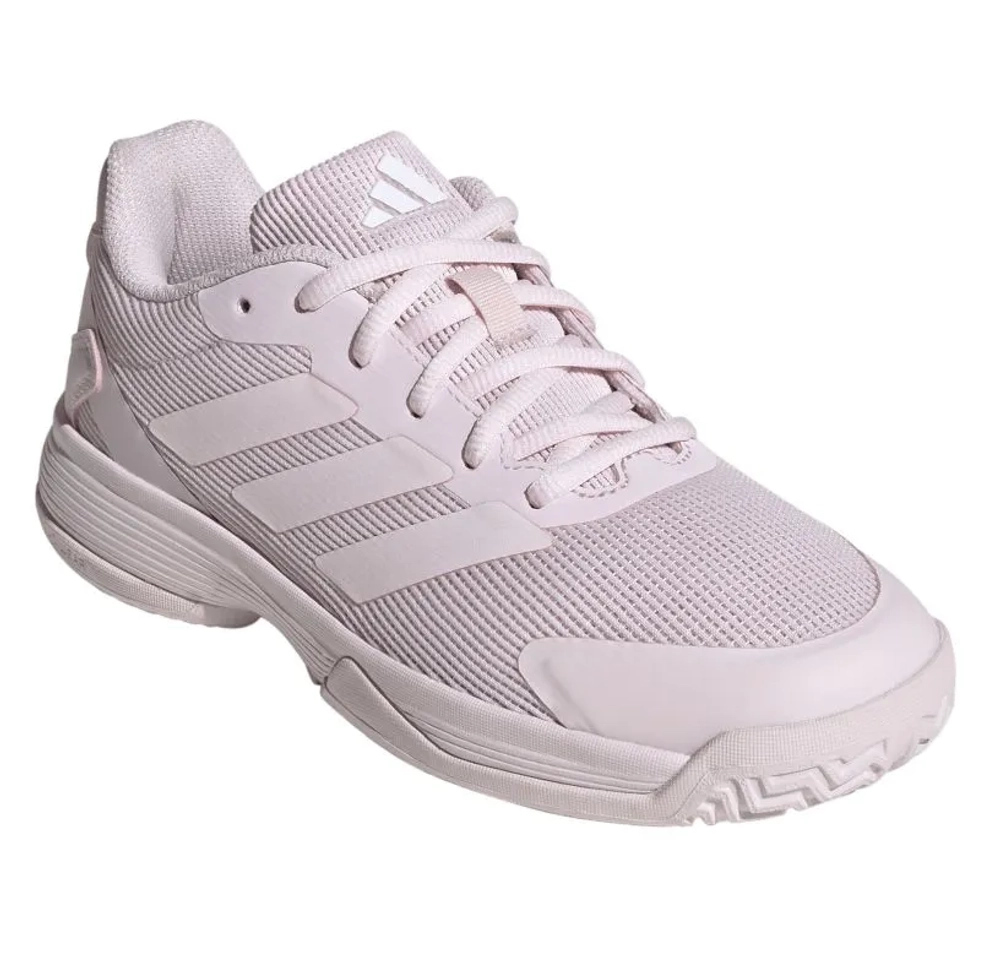 Детские теннисные кроссовки Adidas Ubersonic K - distant pink/distant pink/footwear white