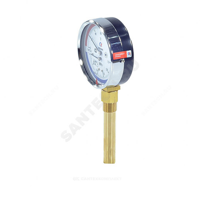 Термоманометр ТМТБ-41Р.1 радиальный Дк100 0-1,6 МПа L=46мм G1/2" 120С Росма 00000002354