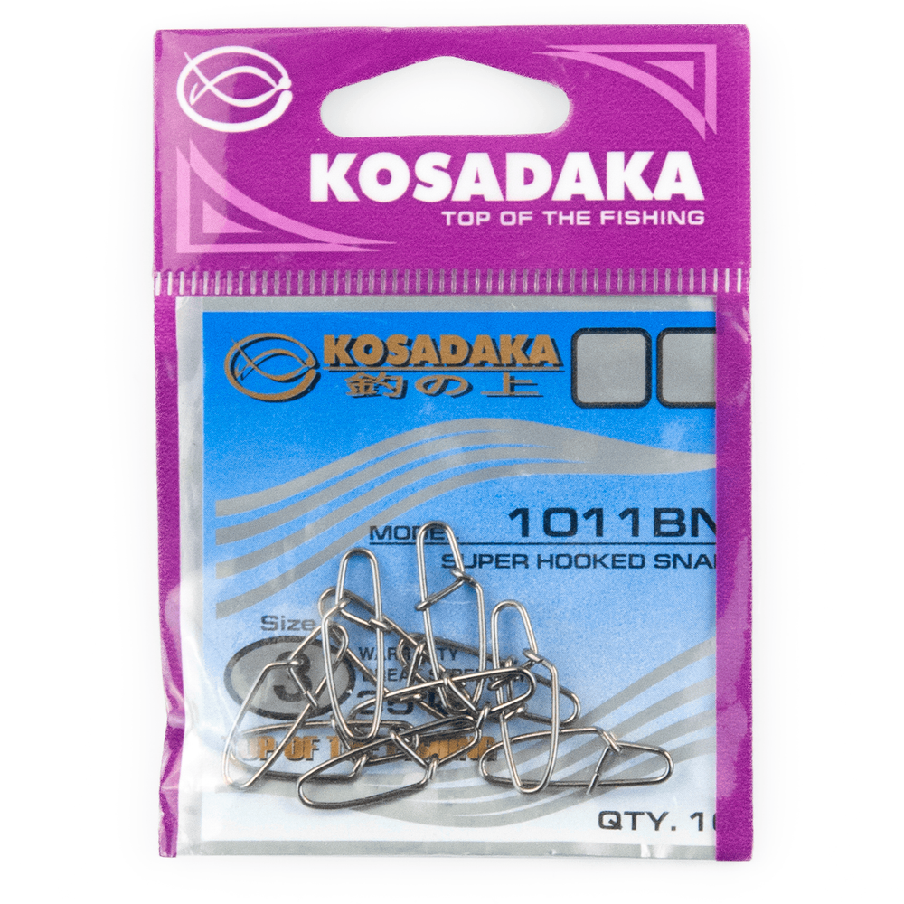 Застежка Kosadaka 1011 BN Super Hooked Snap