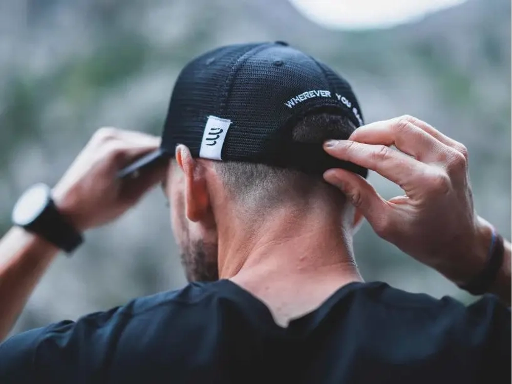 Trucker Cap Black/White