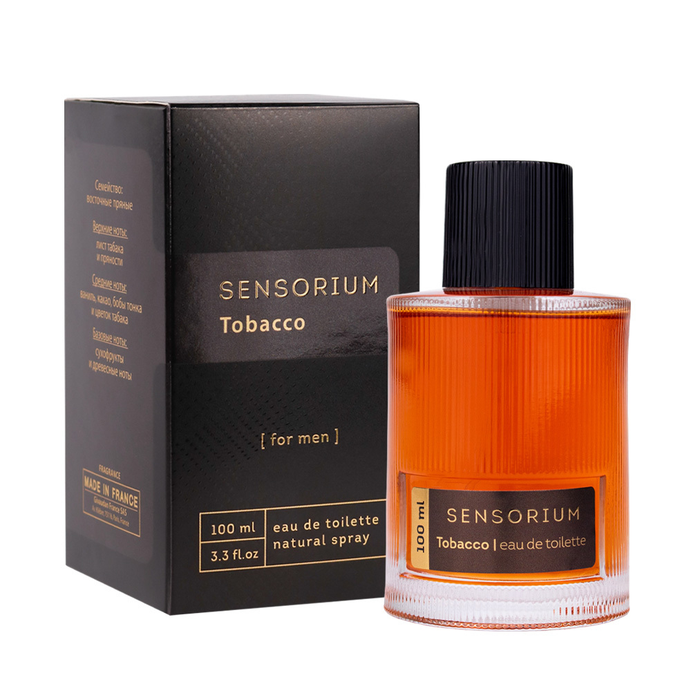 Туалетная вода Sensorium Tobacco (Сенсориум Тобакко) - 100ml for men
