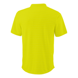 Мужское теннисное поло Wilson Stripe Polo Men - Yellow