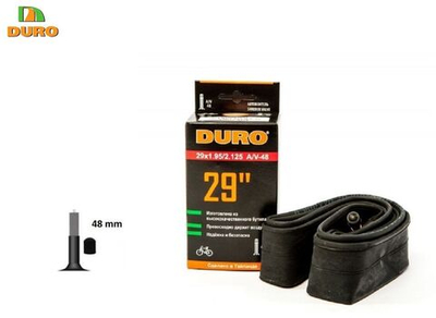 Камера 29x1,75/2,125 бутил, авто-ниппель, A/V-48 мм, DURO (DHB01093)