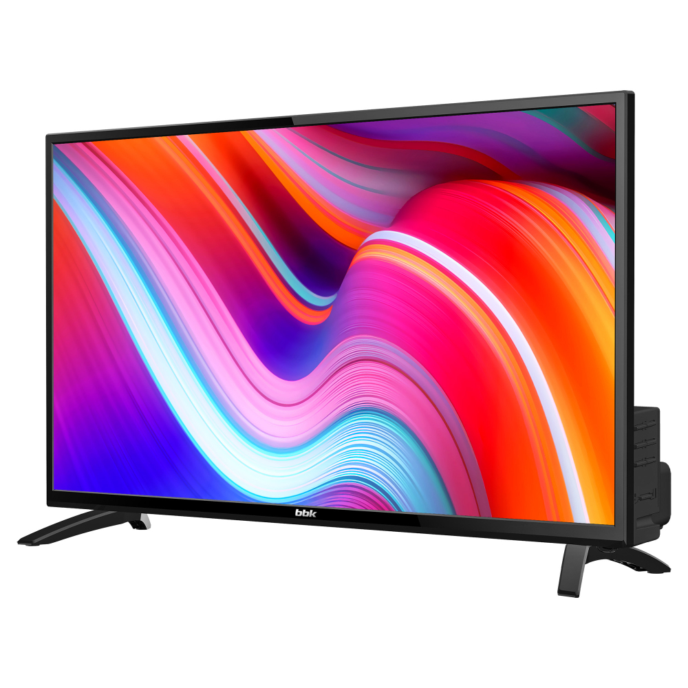 Телевизор 24"  BBK 24LEM-1060/T2C черный