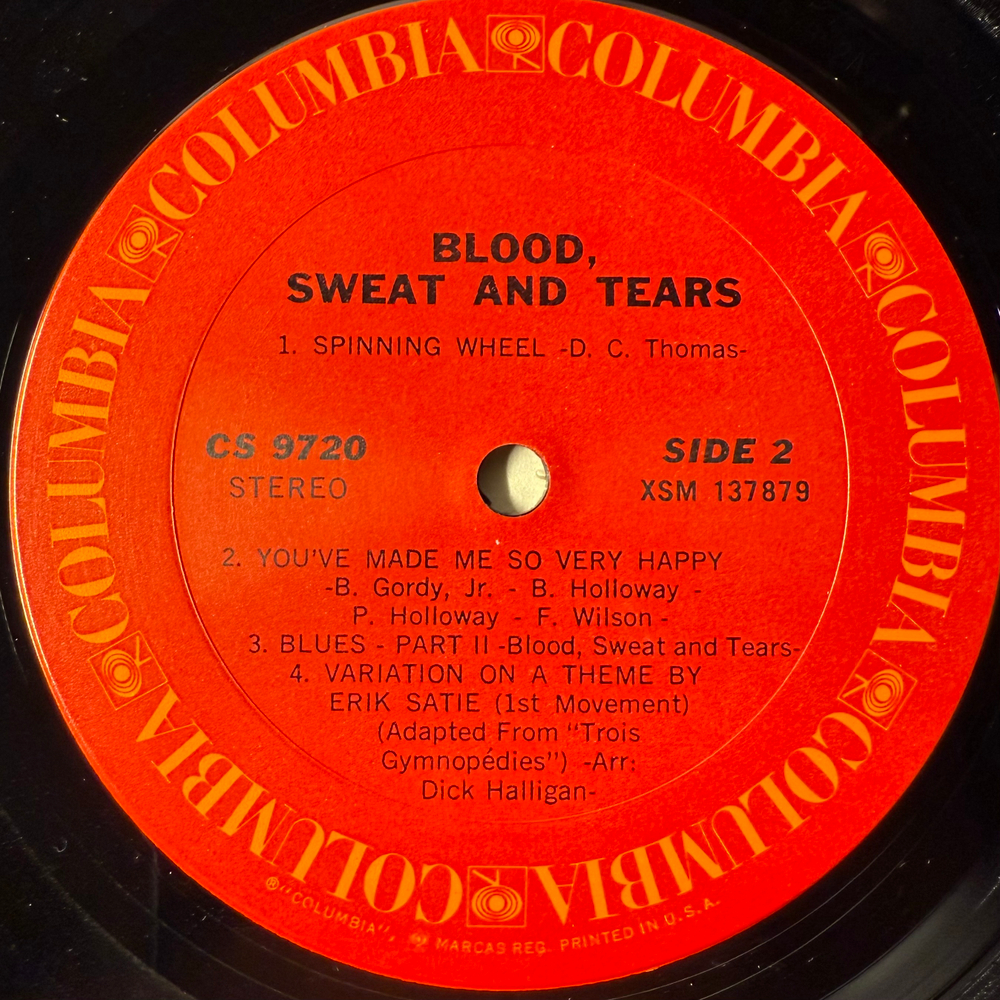 Blood, Sweat And Tears ‎– Blood, Sweat And Tears (США 1973г.)