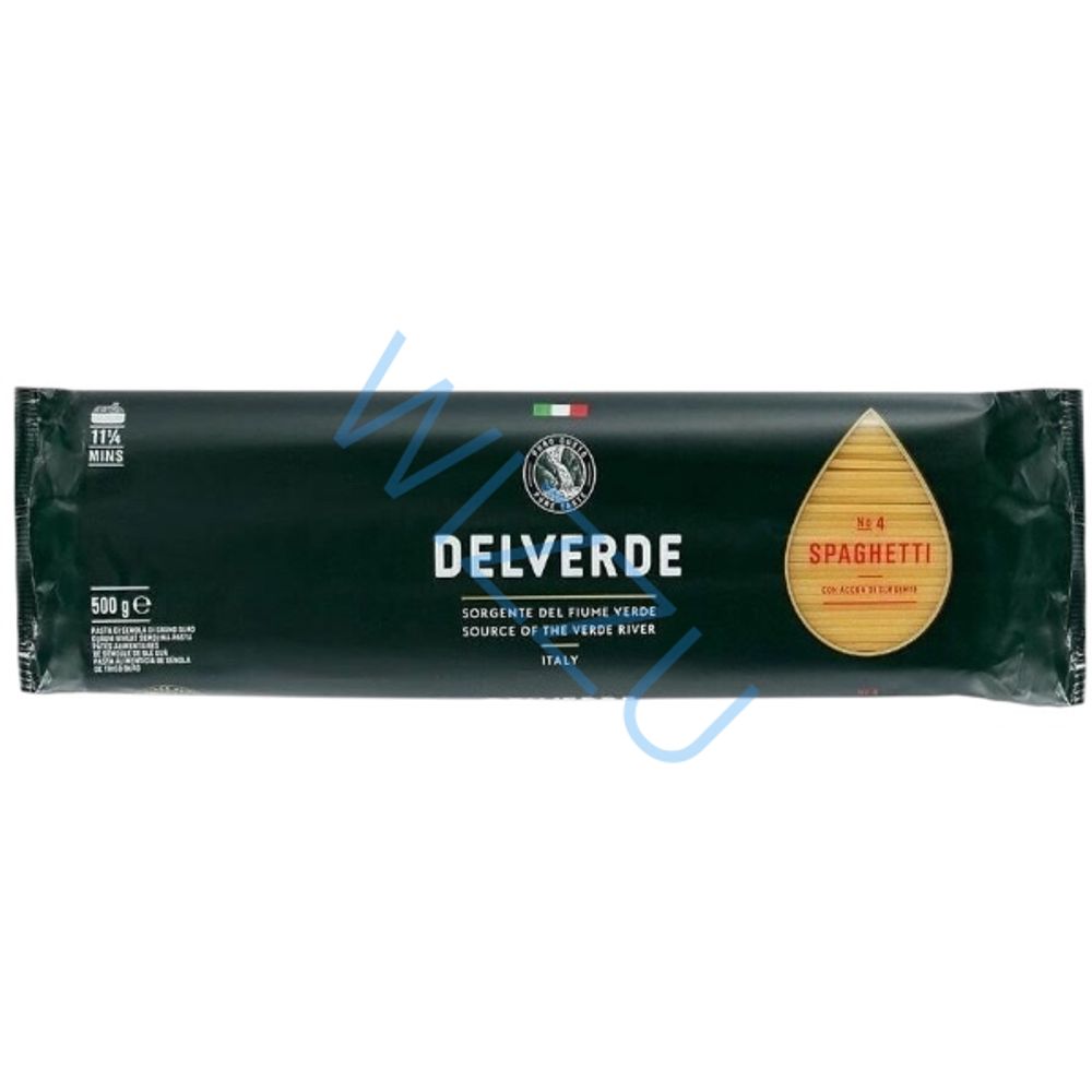 004 Макаронные изделия  Спагетти, "Del Verde" 500г * 24 уп.