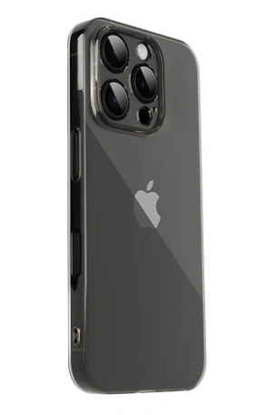 Чехол накладка iPhone 14 Pro 6.1" Gurdini силикон Ultra Twin 1 mm с защитой камеры серый