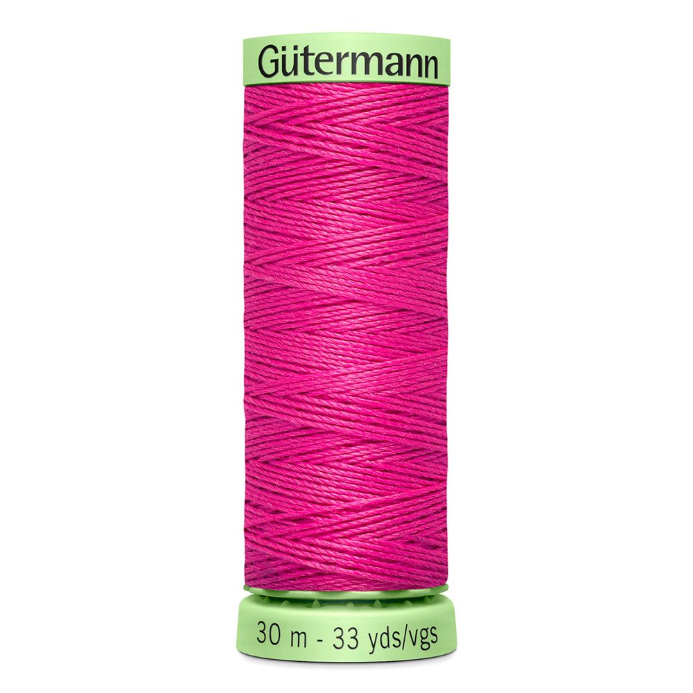 Нитки отделочные Gutermann Top Stitch 30 (30 метров), 5 кат. | 733 розовая фуксия