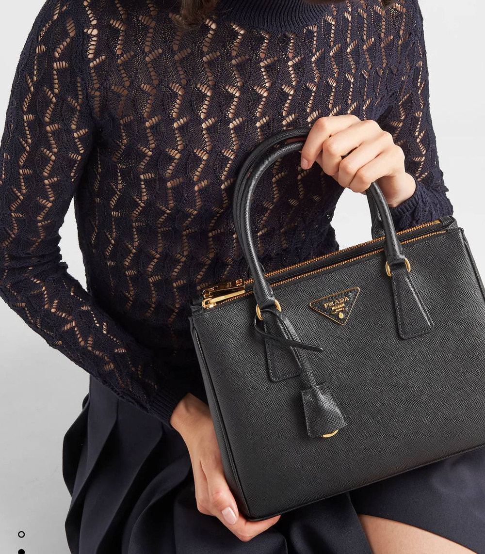 Сафьяно цв. Черный / Saffiano Royal Black, толщ. 1,1-1,3 мм, натуральная кожа