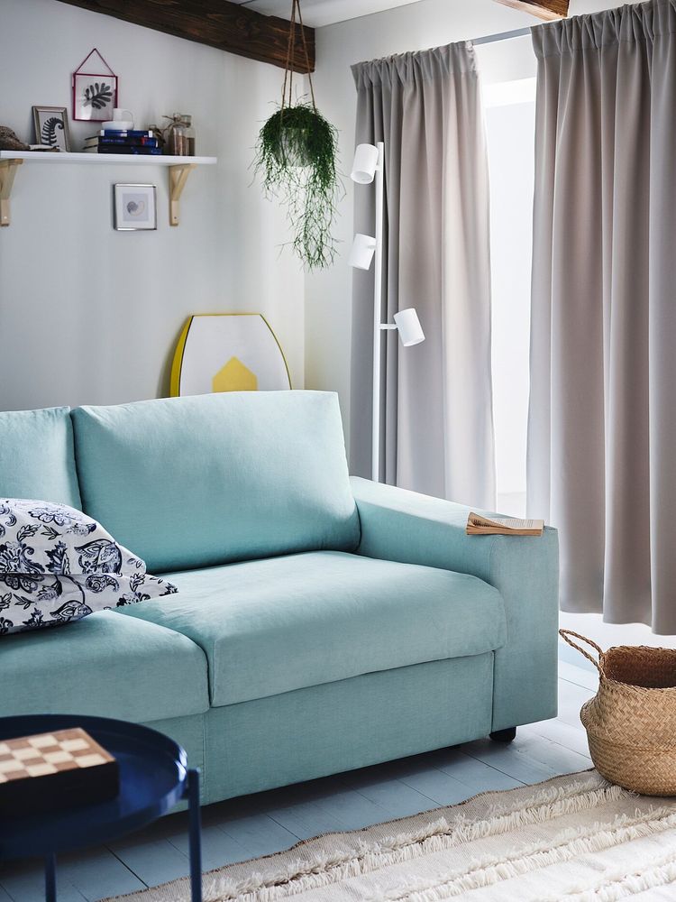 Напольный светильник IKEA NYMANE (НИМОНА), Белый, 3 лампы, 160 см