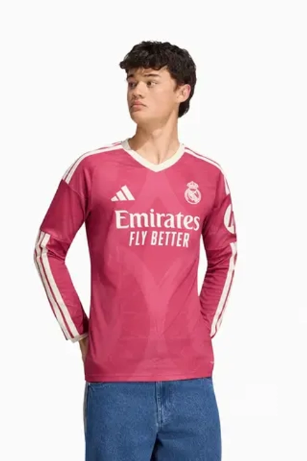 Футболка с длинными рукавами adidas Real Madrid 26/27 3rd - розовый