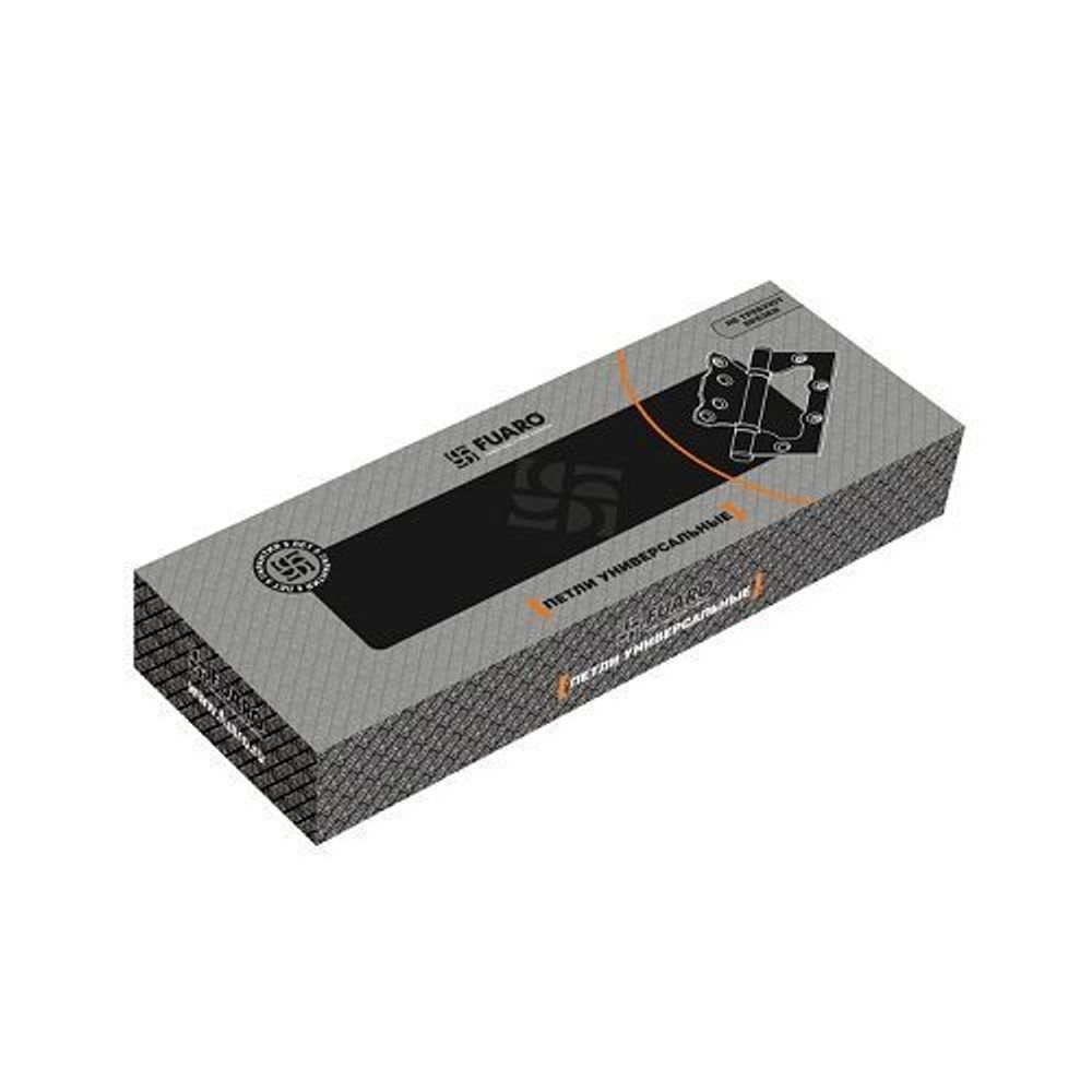 Петля универсальная без врезки FUARO 500-2BB 100x2,5 WAB мат.бронза /32429/ (1 шт)