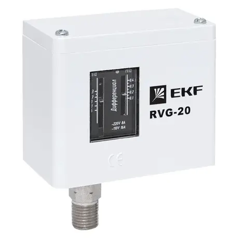 Реле избыточного давления RVG-20