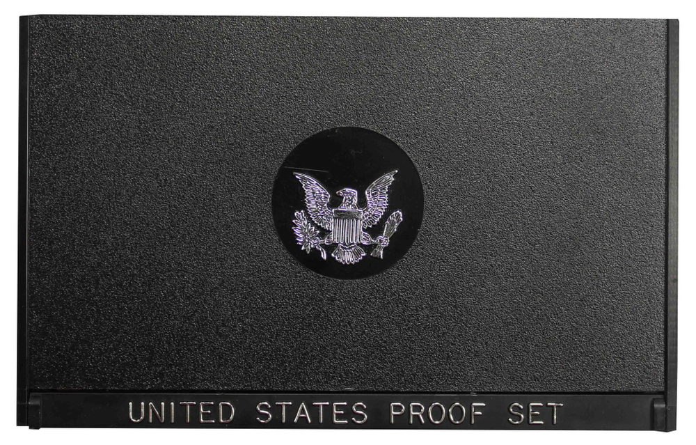 Годовой набор монет США 1976 год в футляре (1, 5, 10, 25, 50 центов; 1 доллар) (6 монет)