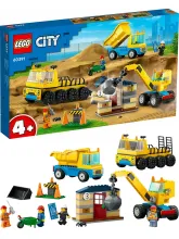 Конструктор City 60391 Строительные грузовики и кран