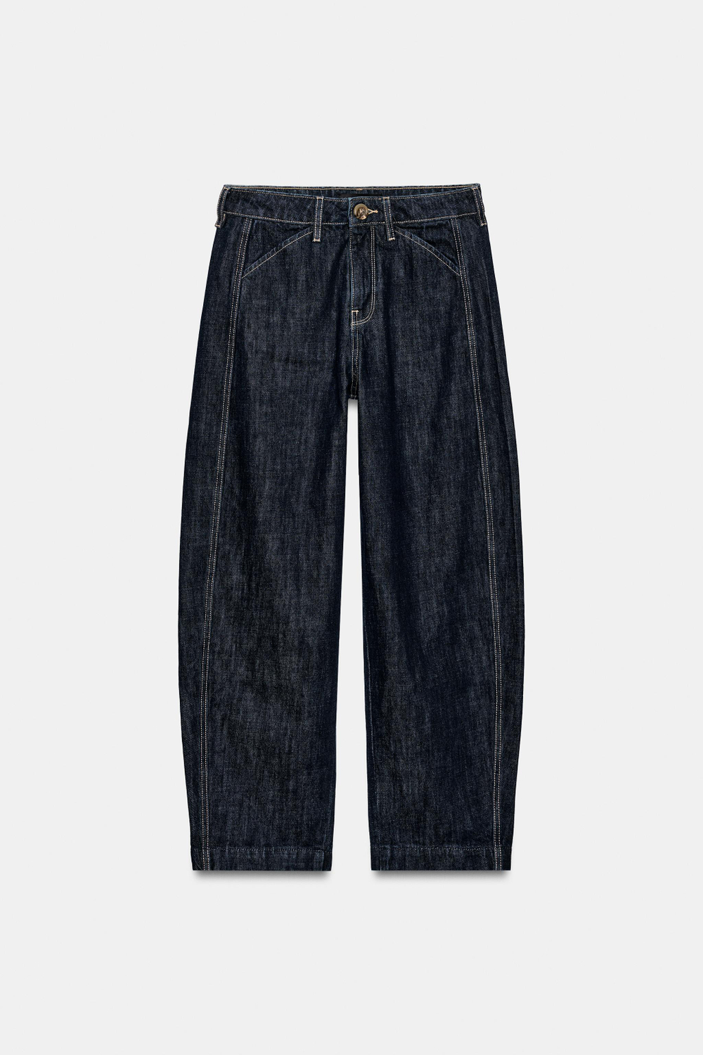 ДЖИНСЫ Z1975 TAPERED: ВЫСОКАЯ ПОСАДКА — ZARA