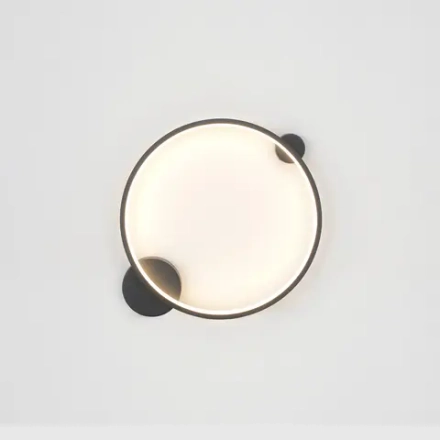 Бра Crystal Lux REAL AP18W LED BLACK 2791/418