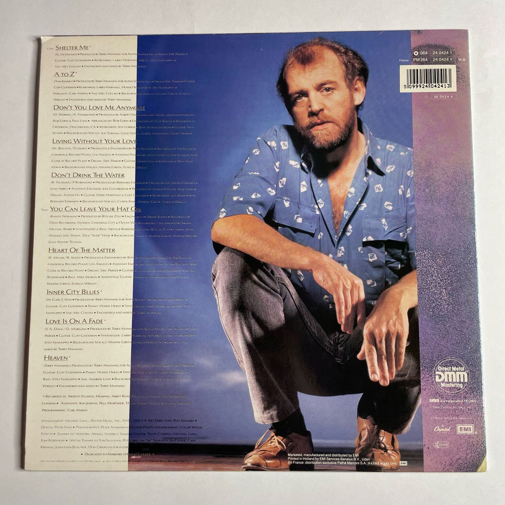Винтажная виниловая пластинка LP Joe Cocker (Germany 1986) You Can Leave Your Hat On