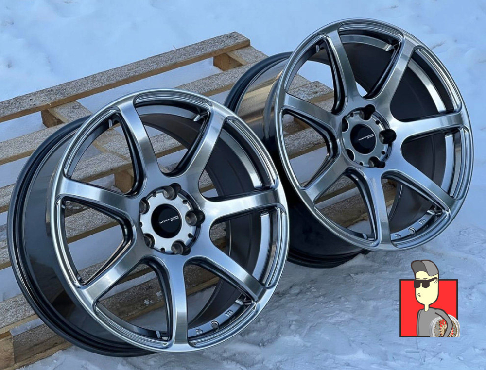 Комплект дисков Work T7R 7035 18x8/9 et30/40 5x114.3