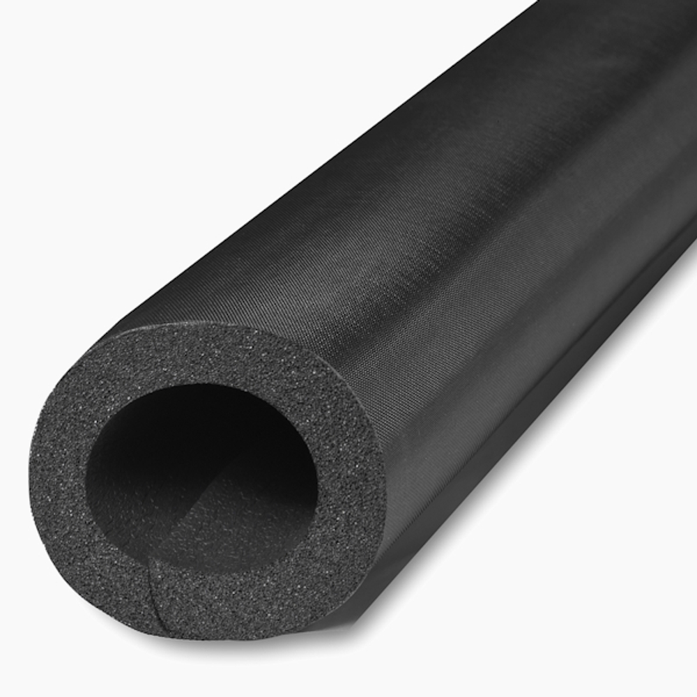 Трубка из вспененного каучука K-FLEX SOLAR HT с покрытием IC CLAD BK толщина 19 мм Тмакс=150°C черный