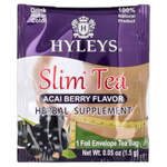 Hyleys Tea, Slim Tea, ягоды асаи, 25 чайных пакетиков в фольгированных пакетиках, по 1,5 г (0,05 унции)