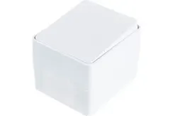 Выключатель Systeme Electric ATLASDESIGN PROFI IP54 1-клавишный проходной накладной белый 37132