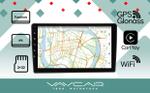 Магнитола для Opel Astra H, Antara, Corsa, Vectra, Zafira B вниз (черна) - Vaycar VA55-0019 на Android 13, 4G SIM-слот