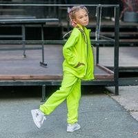 Костюм флисовый "Салатовый неон" подростковый