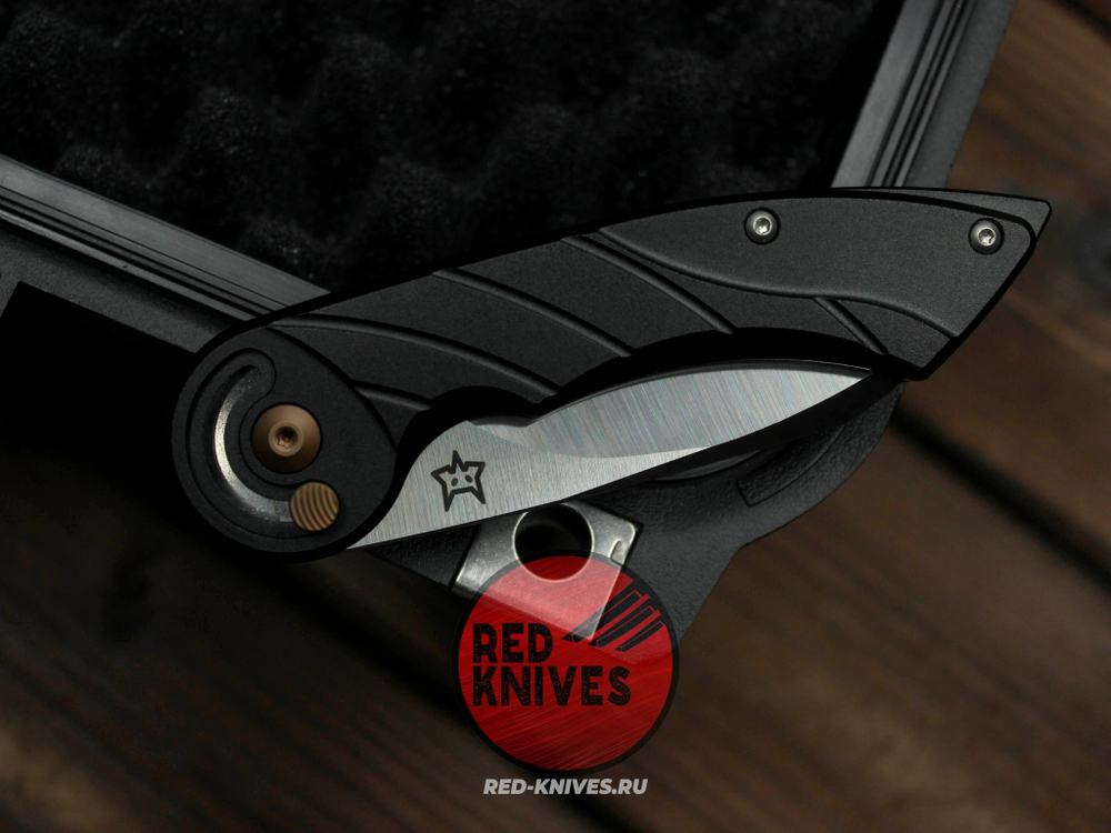 Ножи FOX KNIVES Radius Black - черная рукоять
