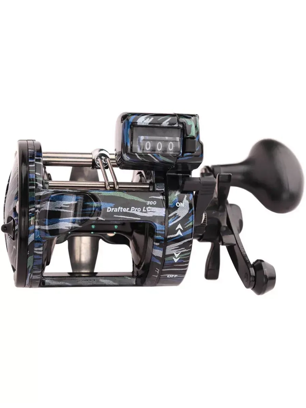 Катушка для рыбалки мультипликаторная Black Side Drafter Pro LC 300