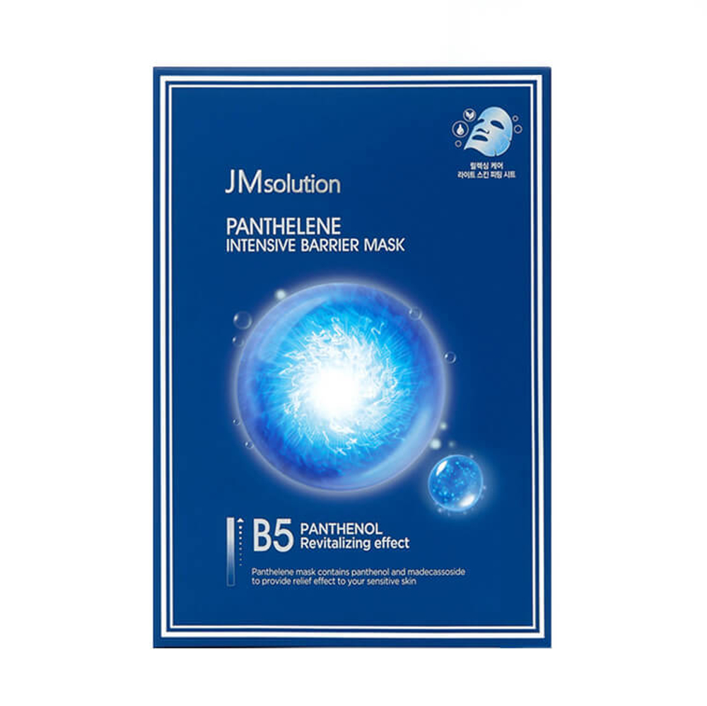Тканевая маска с пантенолом и CICA-комплексом JMsolution Panthelene Intensive Barrier Mask