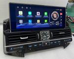 Магнитола для Toyota Land Cruiser 200 2015-2021 (с JBL и 360) - Kuberg ZH-T1269 монитор 12.3" на Android 12, Быстрая, CarPlay, 4G SIM-слот