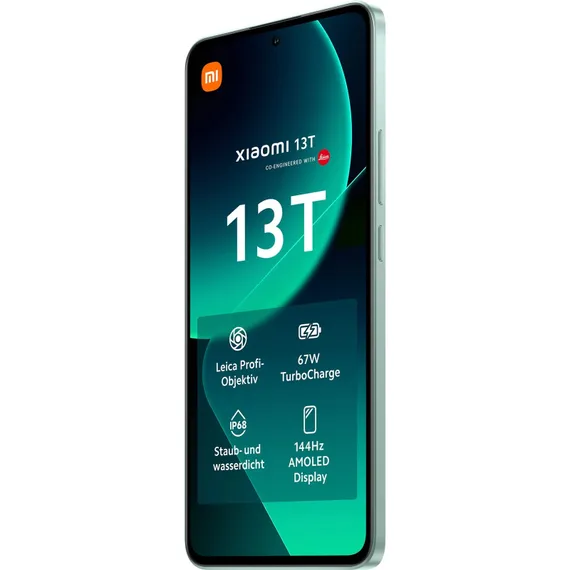 Смартфон Xiaomi 13T 12 ГБ | 256 ГБ («Луговой Зеленый» | Meadow Green) (версия Global)