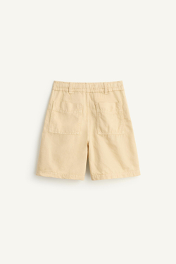 ZARA ШОРТЫ С ЗАВЯЗКАМИ, ЛАЙМОВЫЙ