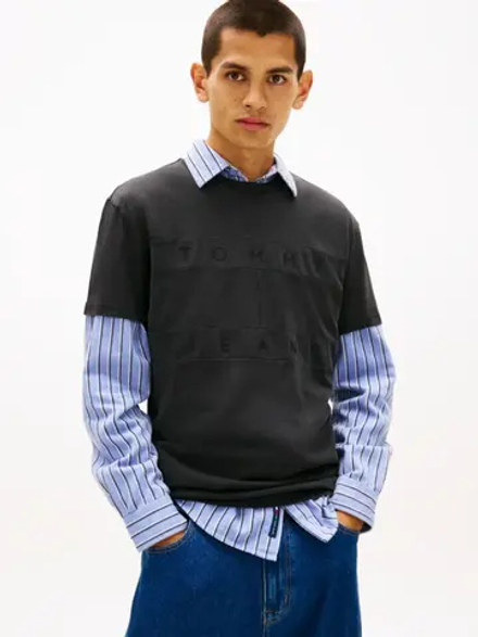 Футболка мужская TOMMY JEANS TJM REG TONAL FLAG S