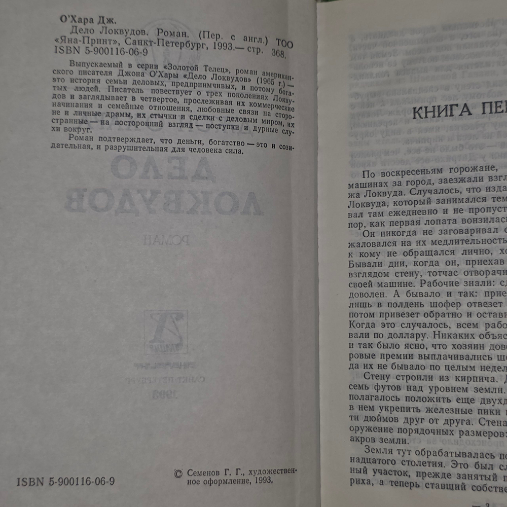 Книга " Дело Локвудов"