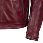 Blouson Chevy Cuir Buffalo / Бордовый