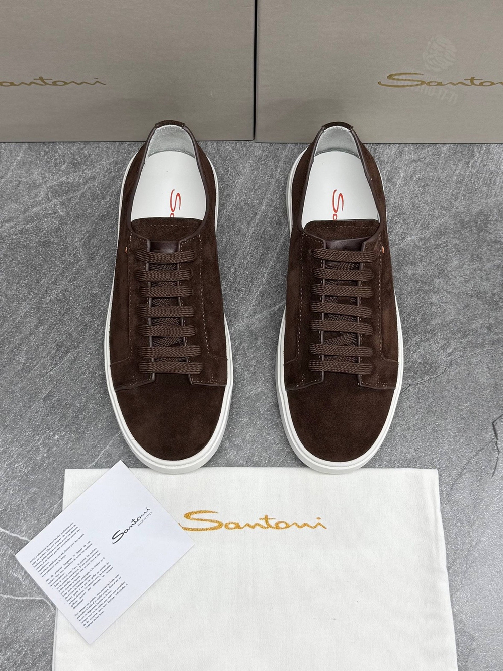 Кроссовки Santoni Cleanic