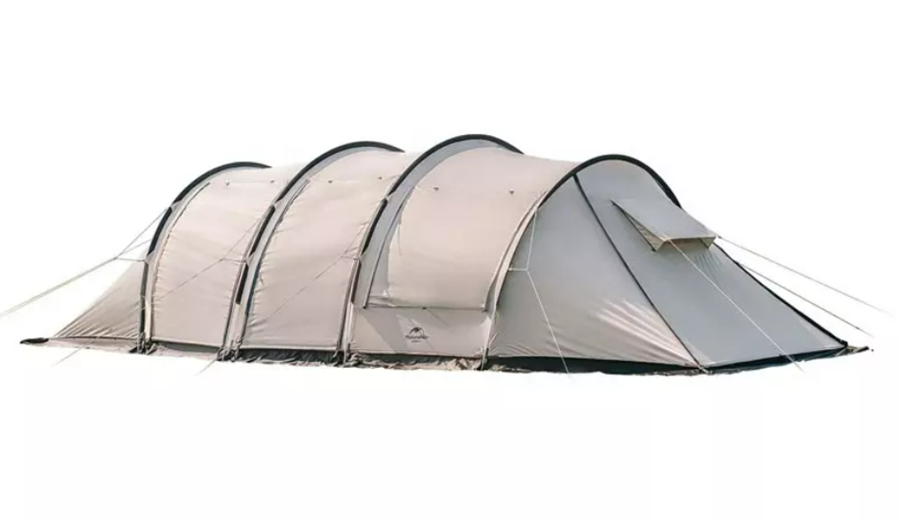 Палатка Naturehike Cloud Vessel Tunnel UPF 50+ 5-6 местная L, песочный, артикул NH20ZP015-QGOLSKR