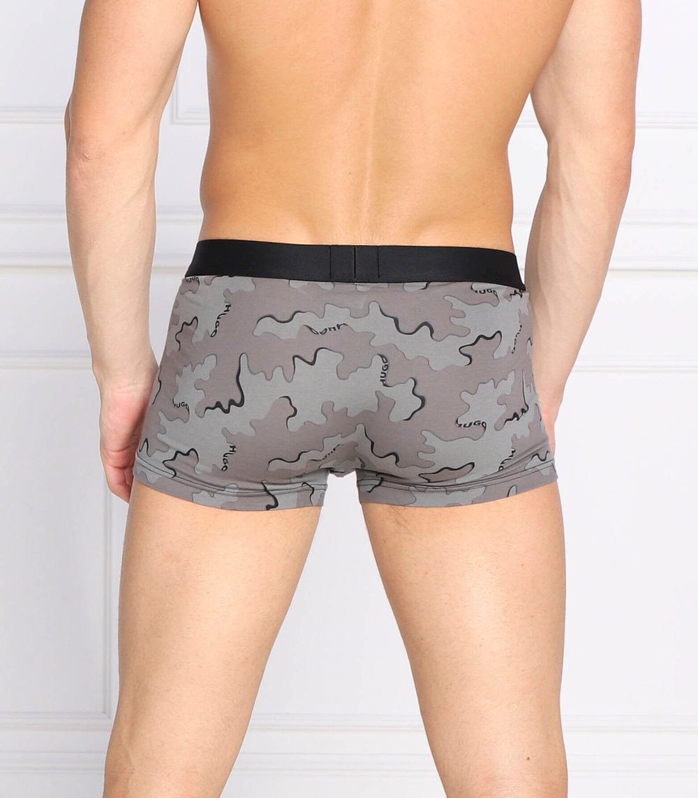 трусики-боксеры trunk individual Hugo Bodywear - серый(50478794)